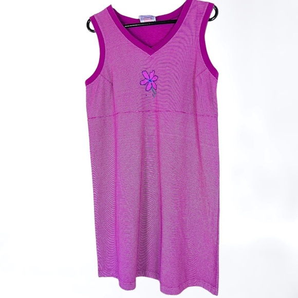 Fresh Produce Fuchsia Dress/Beach Cover Up/Loungewear Sz Adult Lg 🎉Host Pick🎉 - Picture 2 of 7